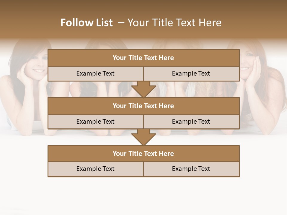 Blue Eyed Fun Sexy PowerPoint Template