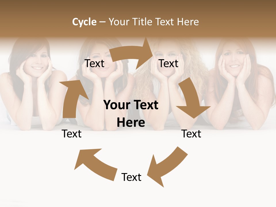 Blue Eyed Fun Sexy PowerPoint Template