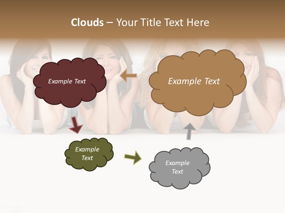 Blue Eyed Fun Sexy PowerPoint Template