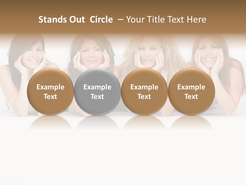 Blue Eyed Fun Sexy PowerPoint Template