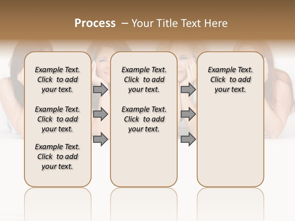 Blue Eyed Fun Sexy PowerPoint Template