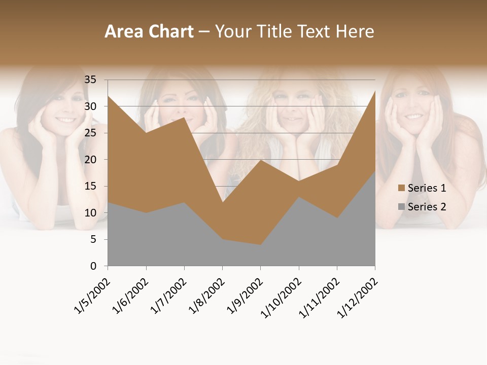 Blue Eyed Fun Sexy PowerPoint Template