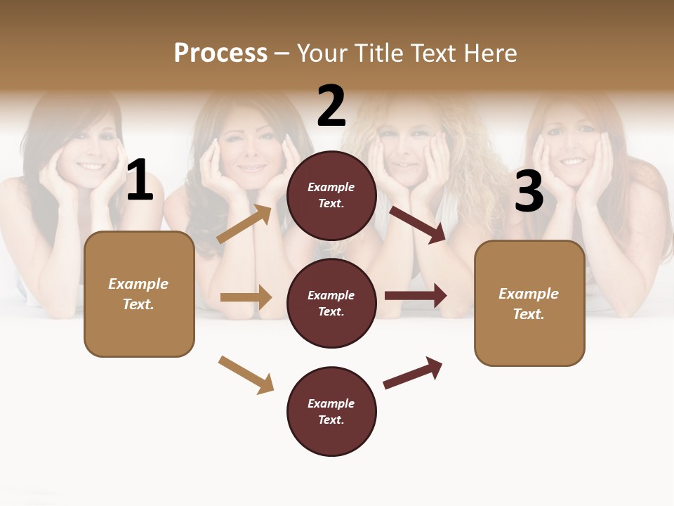 Blue Eyed Fun Sexy PowerPoint Template