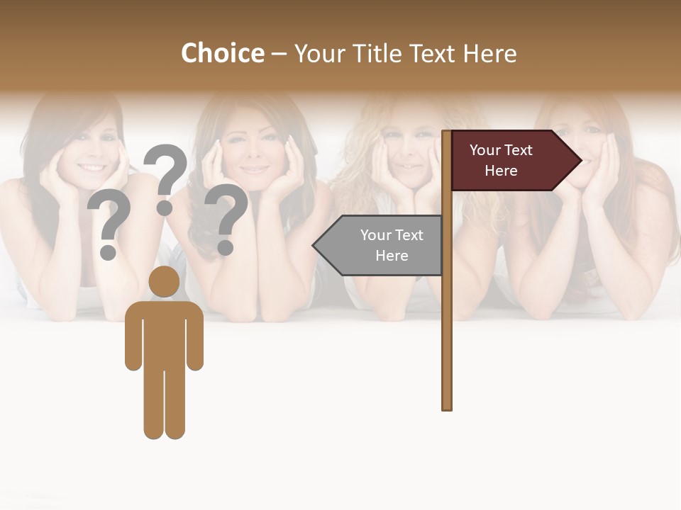 Blue Eyed Fun Sexy PowerPoint Template