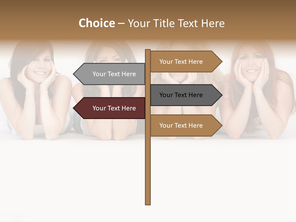 Blue Eyed Fun Sexy PowerPoint Template