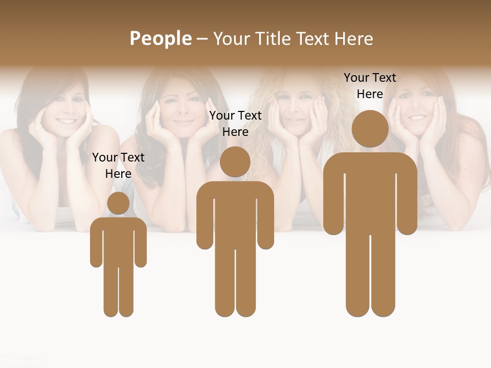 Blue Eyed Fun Sexy PowerPoint Template