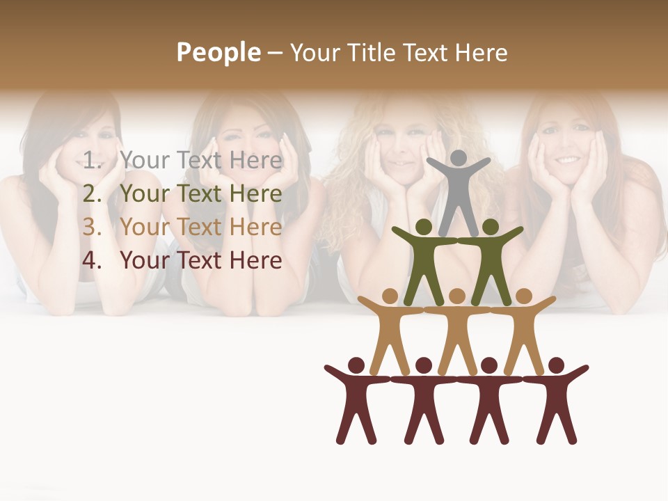 Blue Eyed Fun Sexy PowerPoint Template