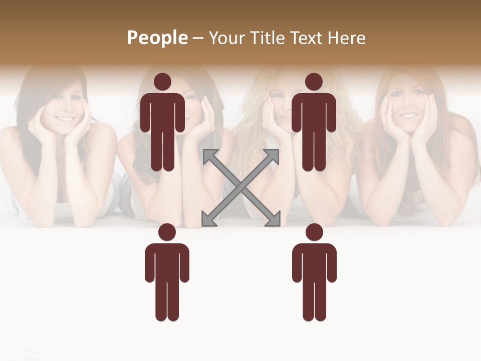 Blue Eyed Fun Sexy PowerPoint Template