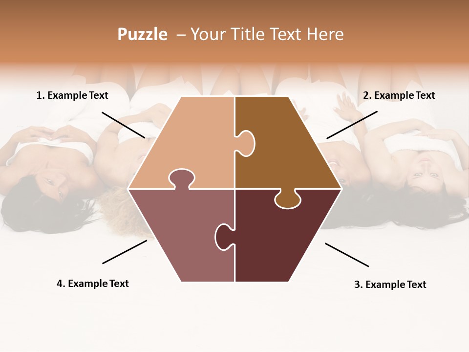 Smile Grooming Model PowerPoint Template