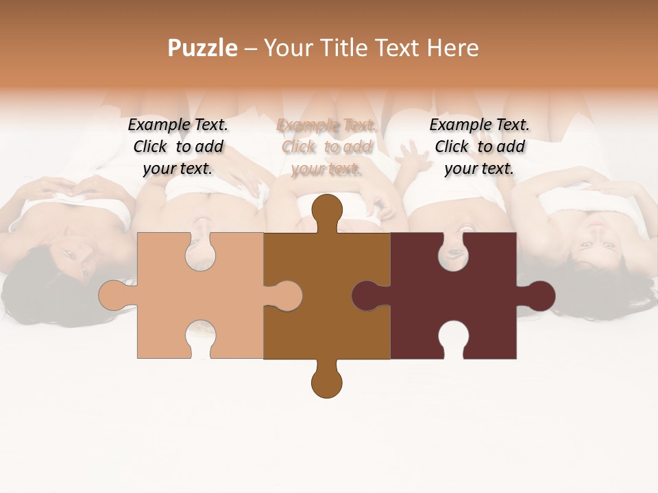 Smile Grooming Model PowerPoint Template