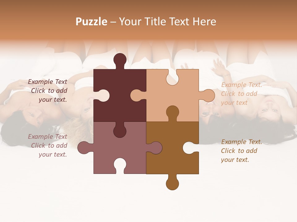 Smile Grooming Model PowerPoint Template