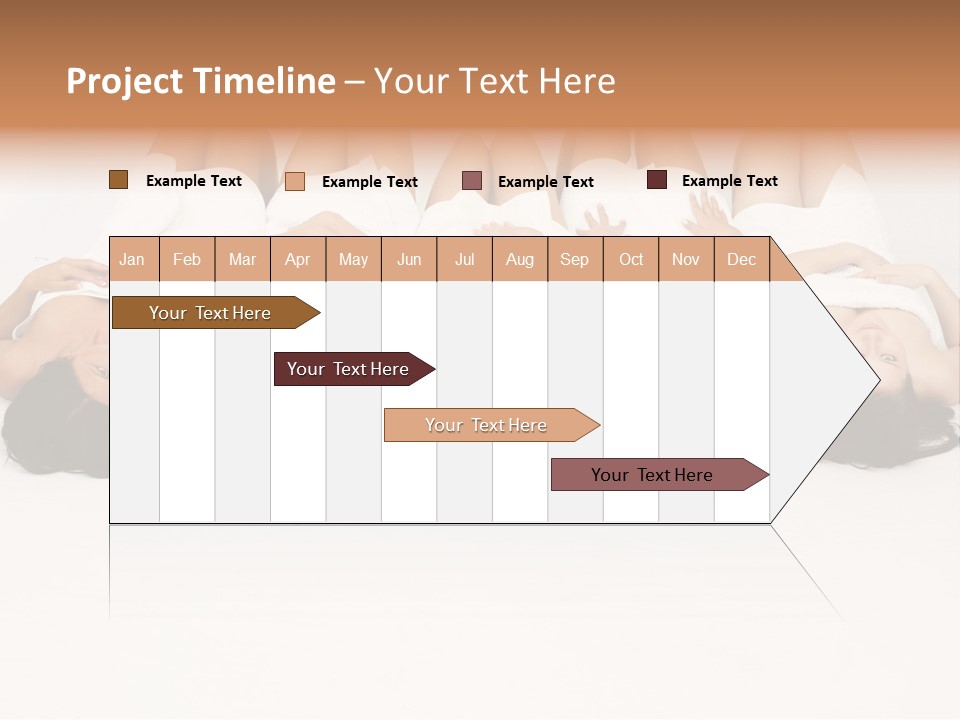 Smile Grooming Model PowerPoint Template