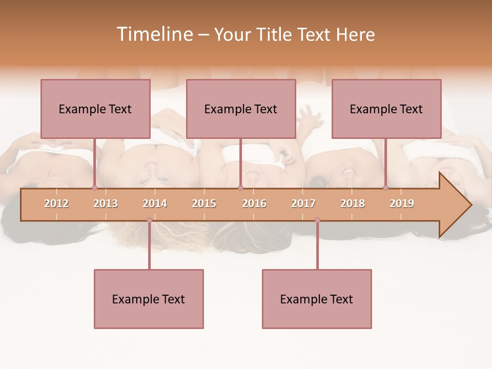 Smile Grooming Model PowerPoint Template