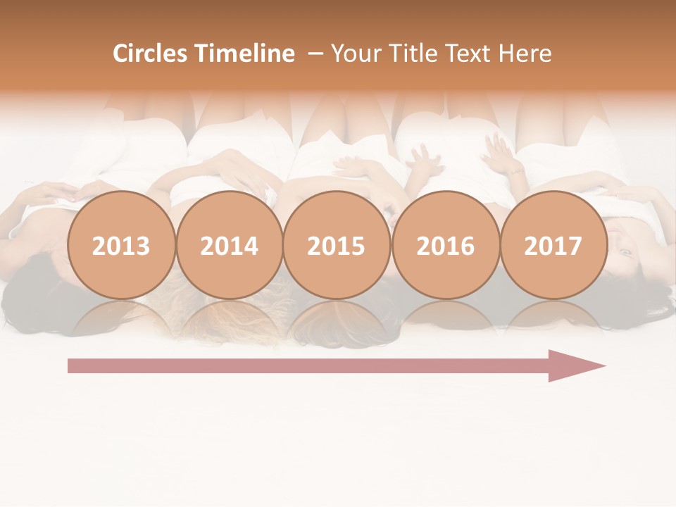 Smile Grooming Model PowerPoint Template