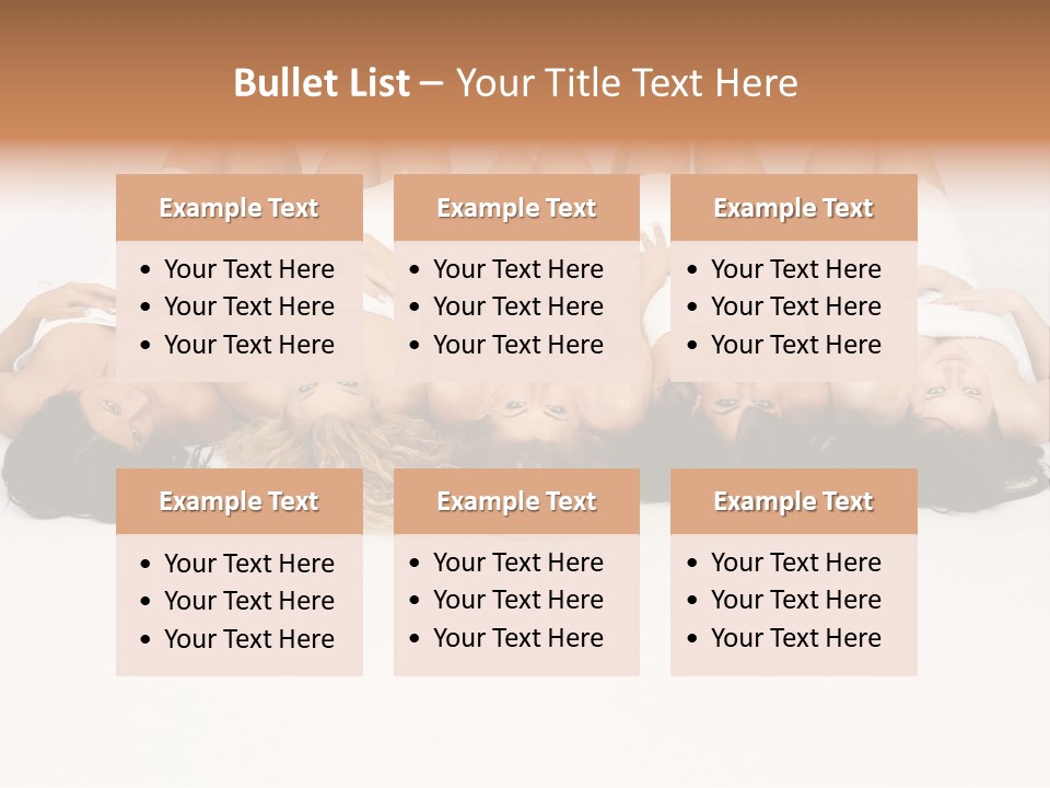 Smile Grooming Model PowerPoint Template