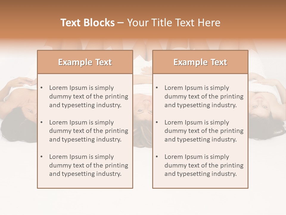 Smile Grooming Model PowerPoint Template