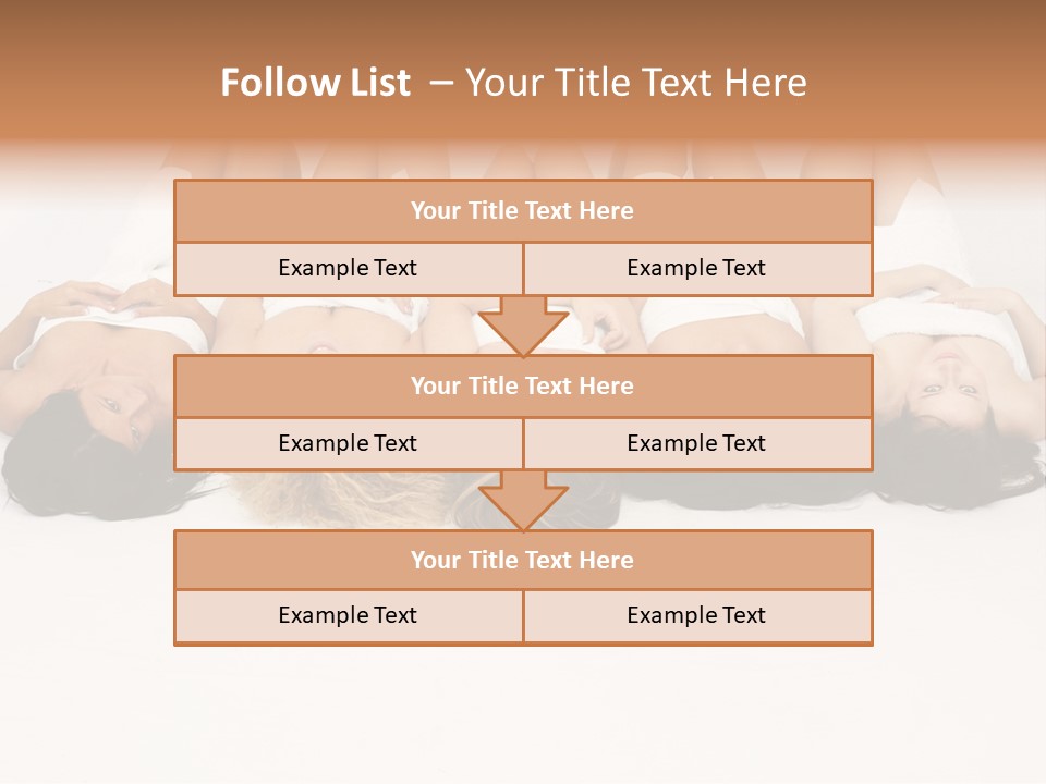 Smile Grooming Model PowerPoint Template