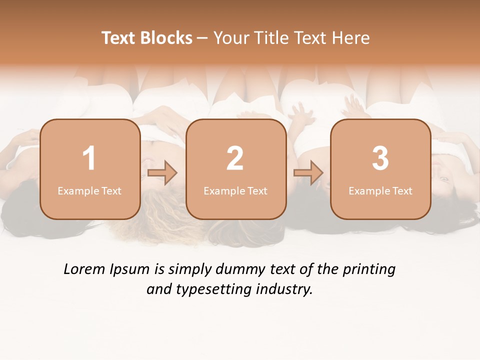 Smile Grooming Model PowerPoint Template