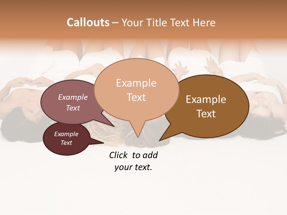 Smile Grooming Model PowerPoint Template