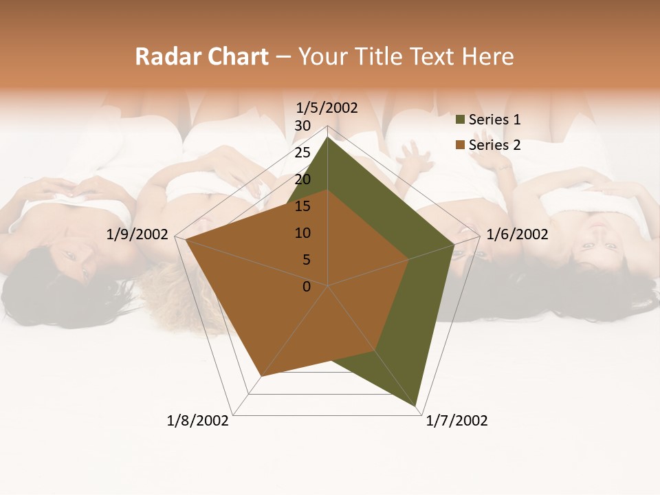Smile Grooming Model PowerPoint Template