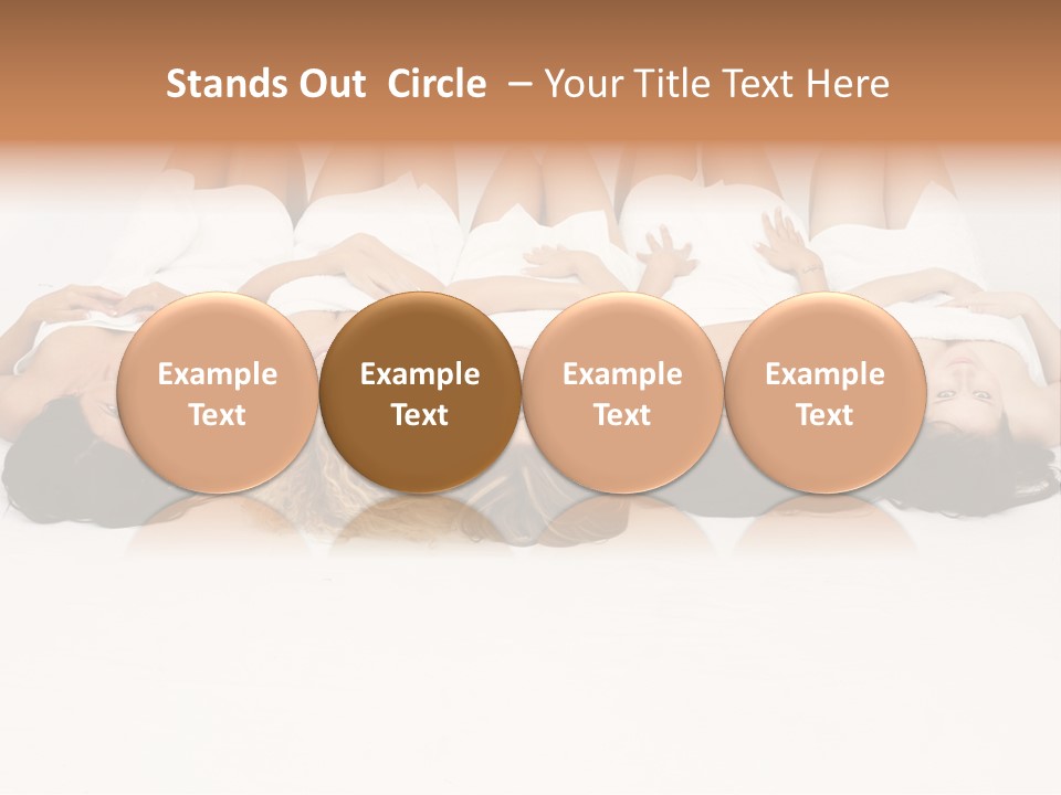 Smile Grooming Model PowerPoint Template