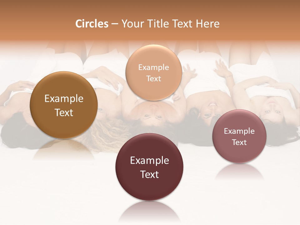 Smile Grooming Model PowerPoint Template