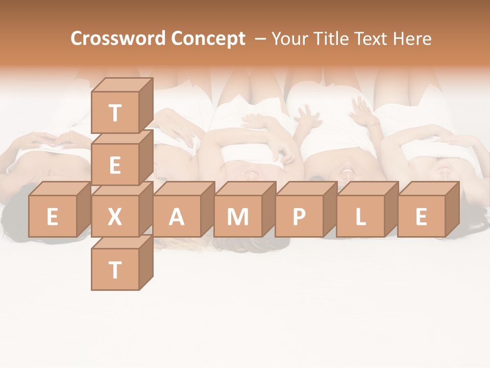Smile Grooming Model PowerPoint Template
