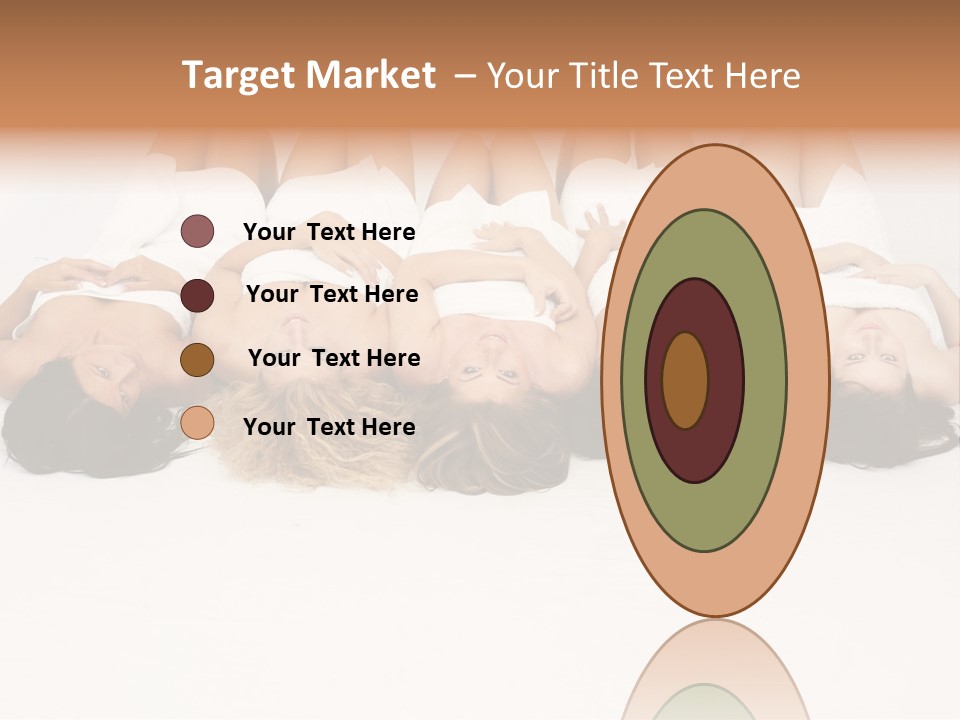 Smile Grooming Model PowerPoint Template