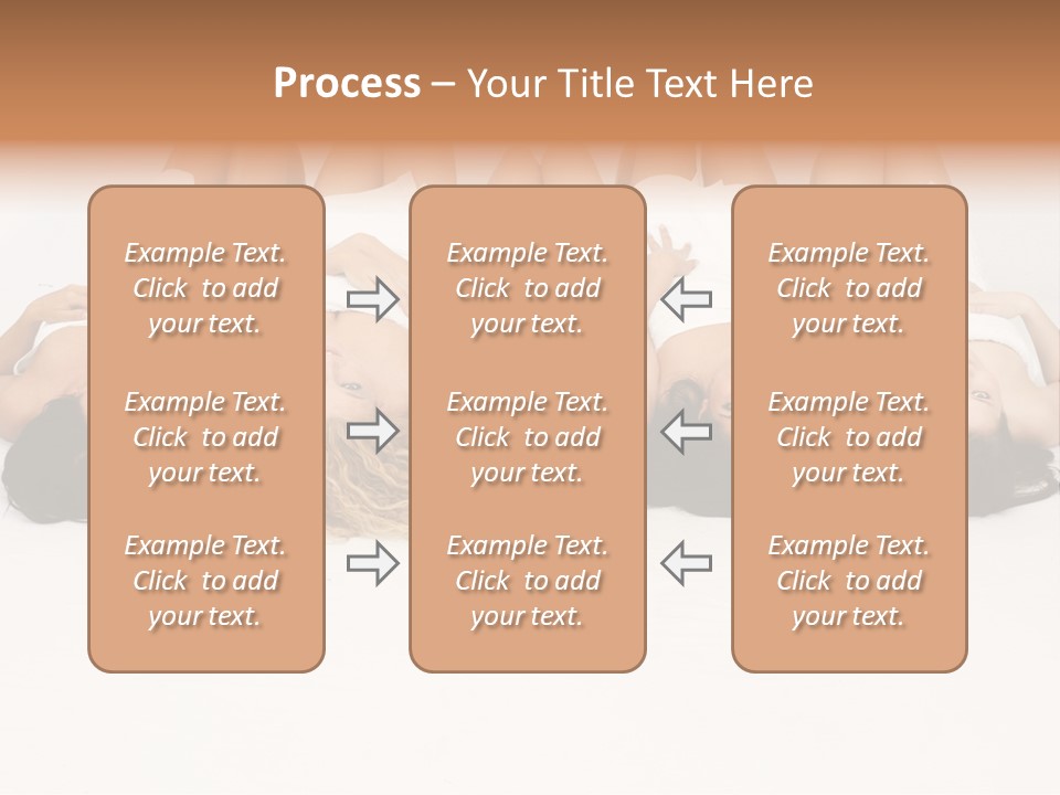 Smile Grooming Model PowerPoint Template