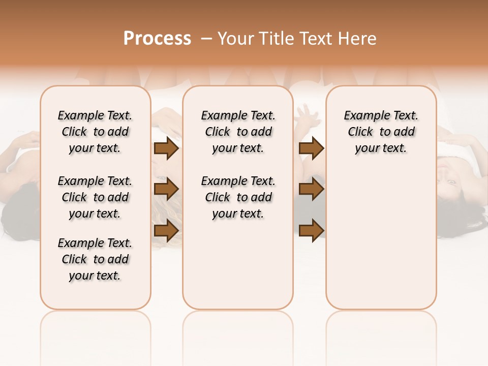 Smile Grooming Model PowerPoint Template