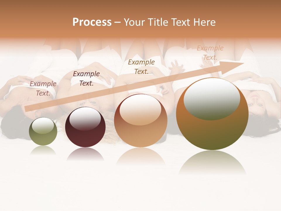 Smile Grooming Model PowerPoint Template