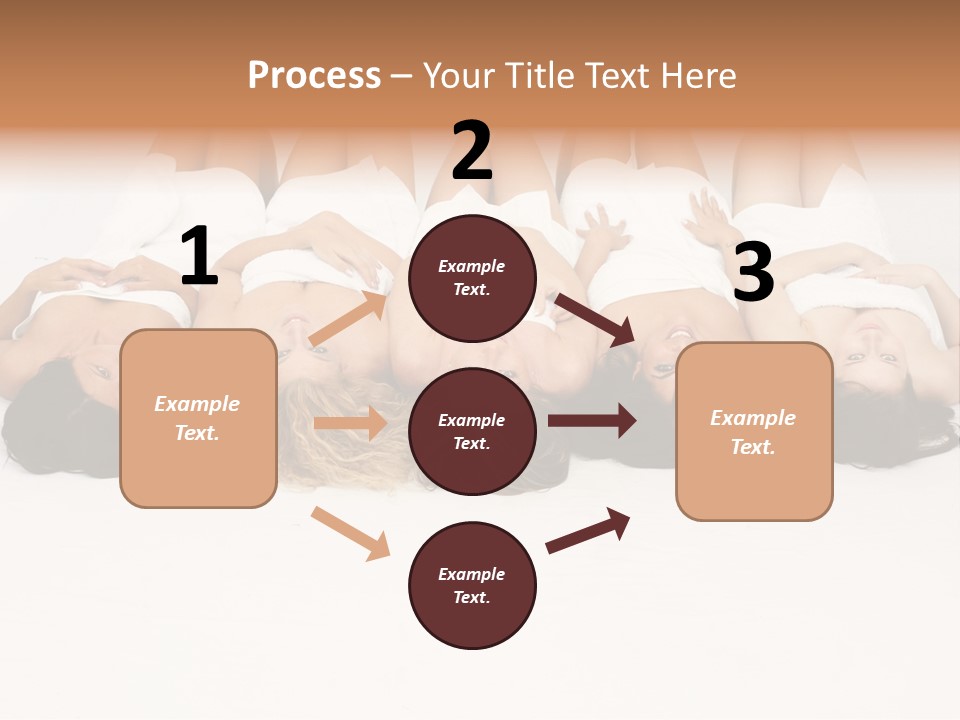 Smile Grooming Model PowerPoint Template