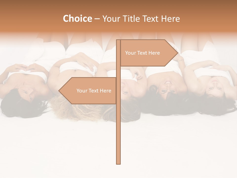 Smile Grooming Model PowerPoint Template