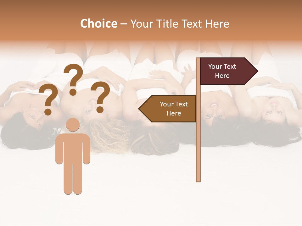 Smile Grooming Model PowerPoint Template