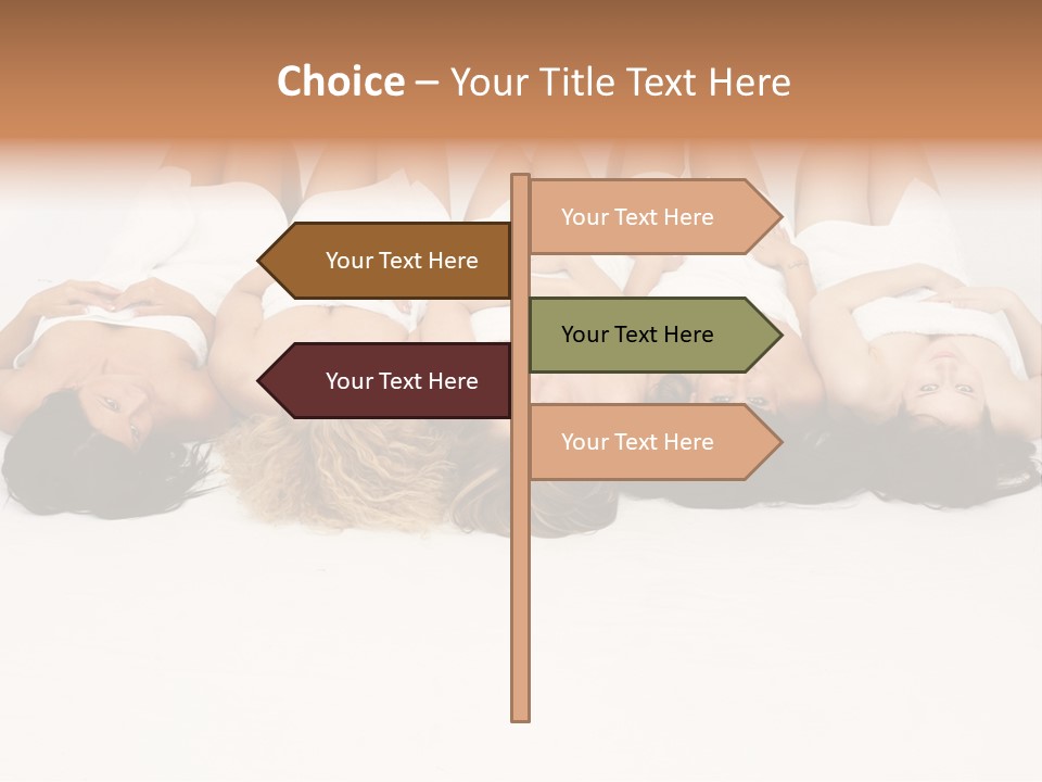 Smile Grooming Model PowerPoint Template