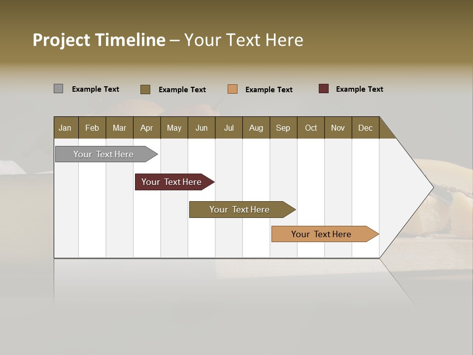 Mixed Dairy Gorgonzola PowerPoint Template