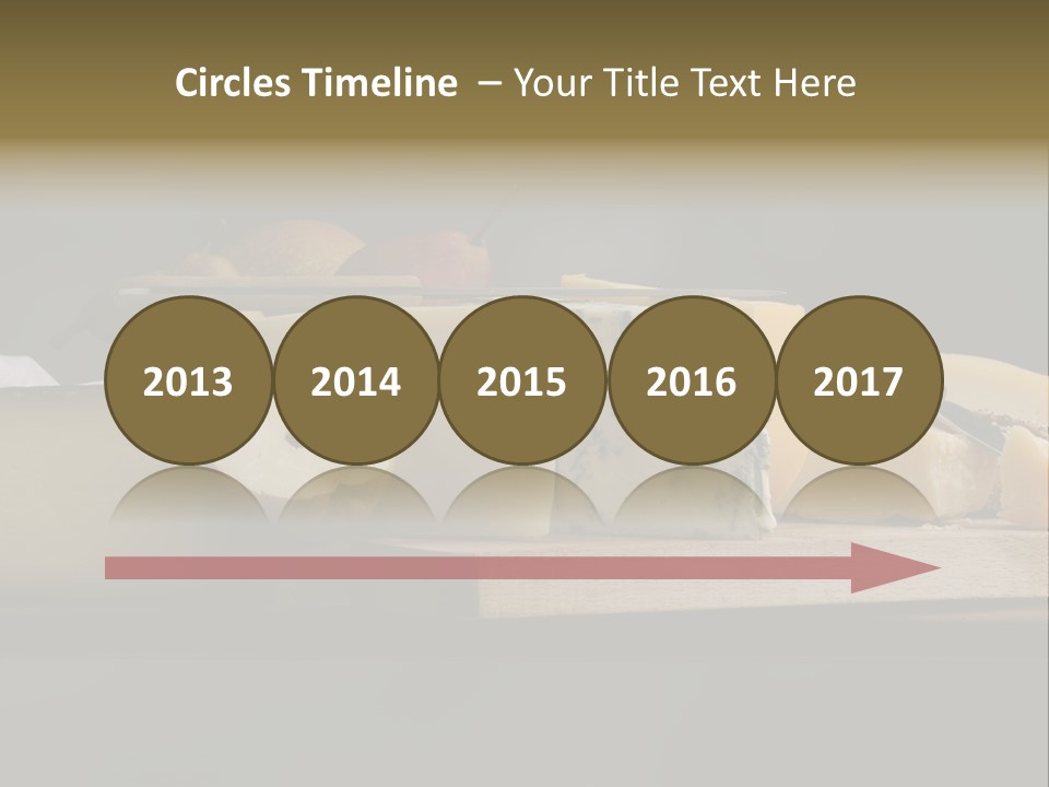 Mixed Dairy Gorgonzola PowerPoint Template