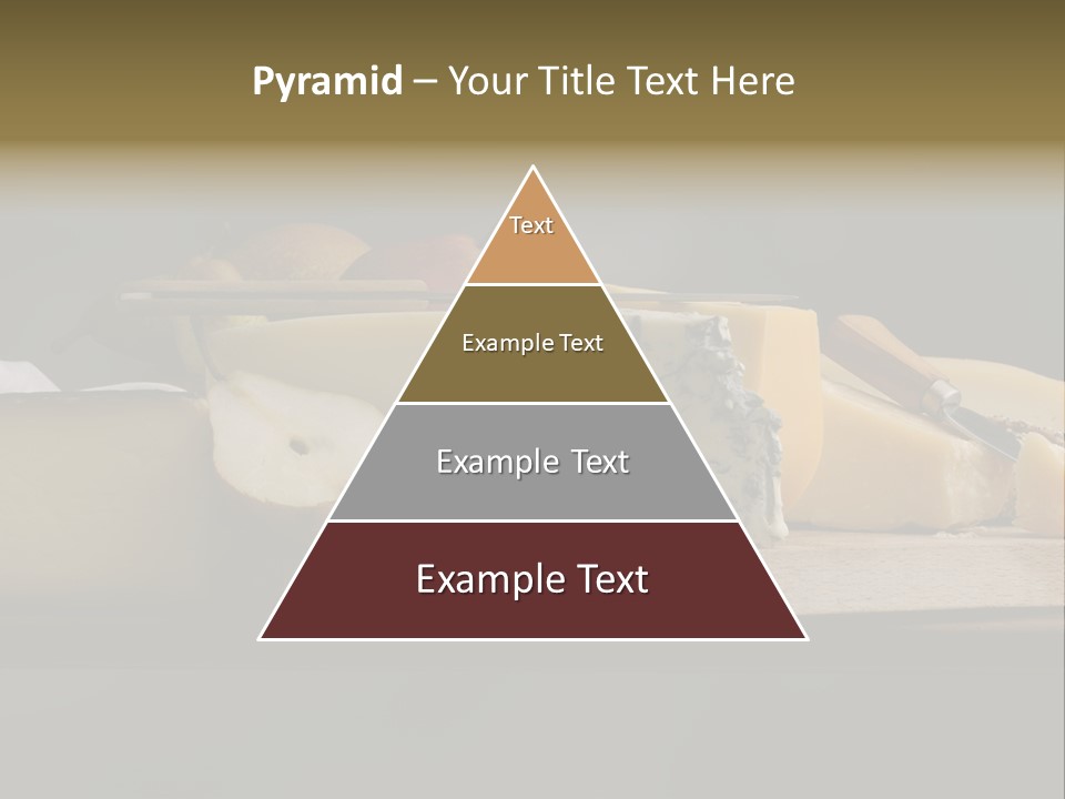 Mixed Dairy Gorgonzola PowerPoint Template