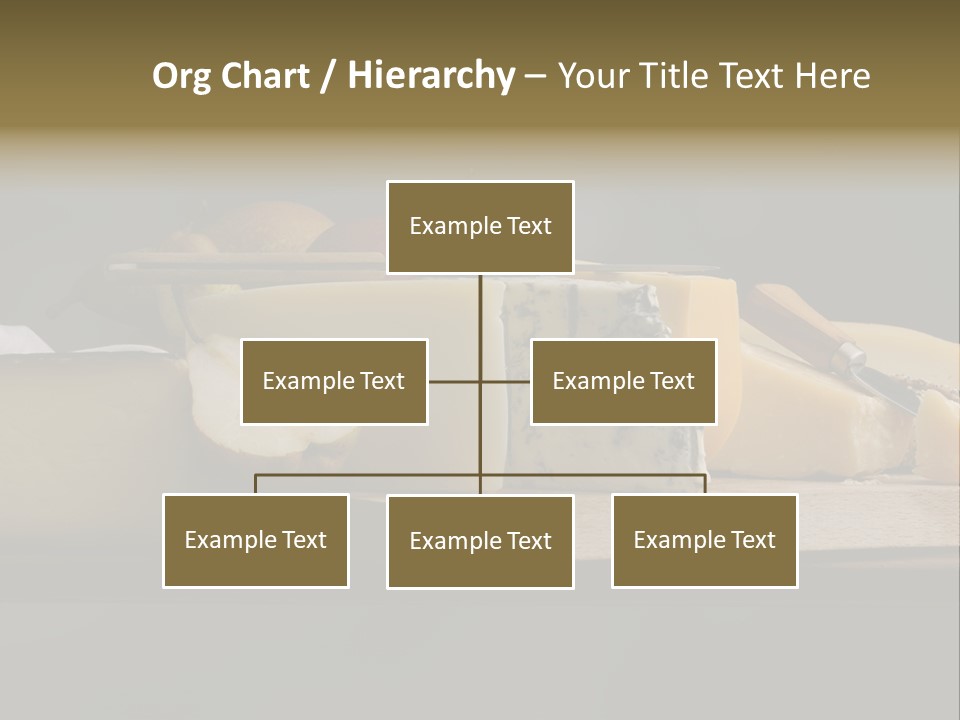 Mixed Dairy Gorgonzola PowerPoint Template
