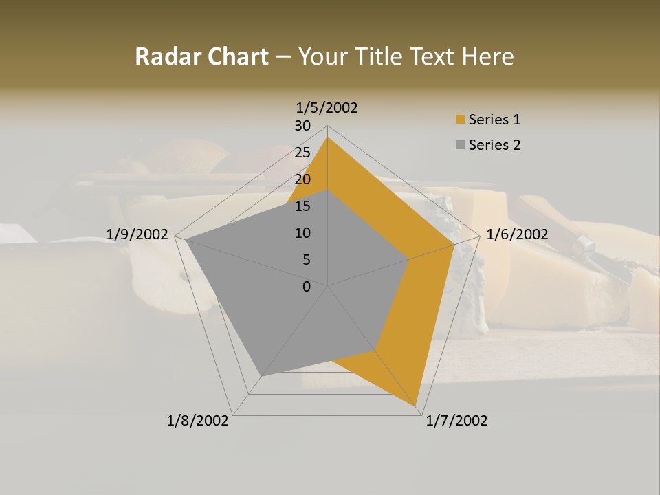 Mixed Dairy Gorgonzola PowerPoint Template