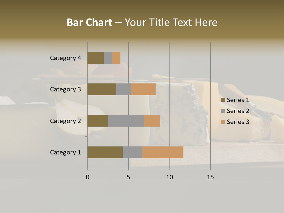 Mixed Dairy Gorgonzola PowerPoint Template