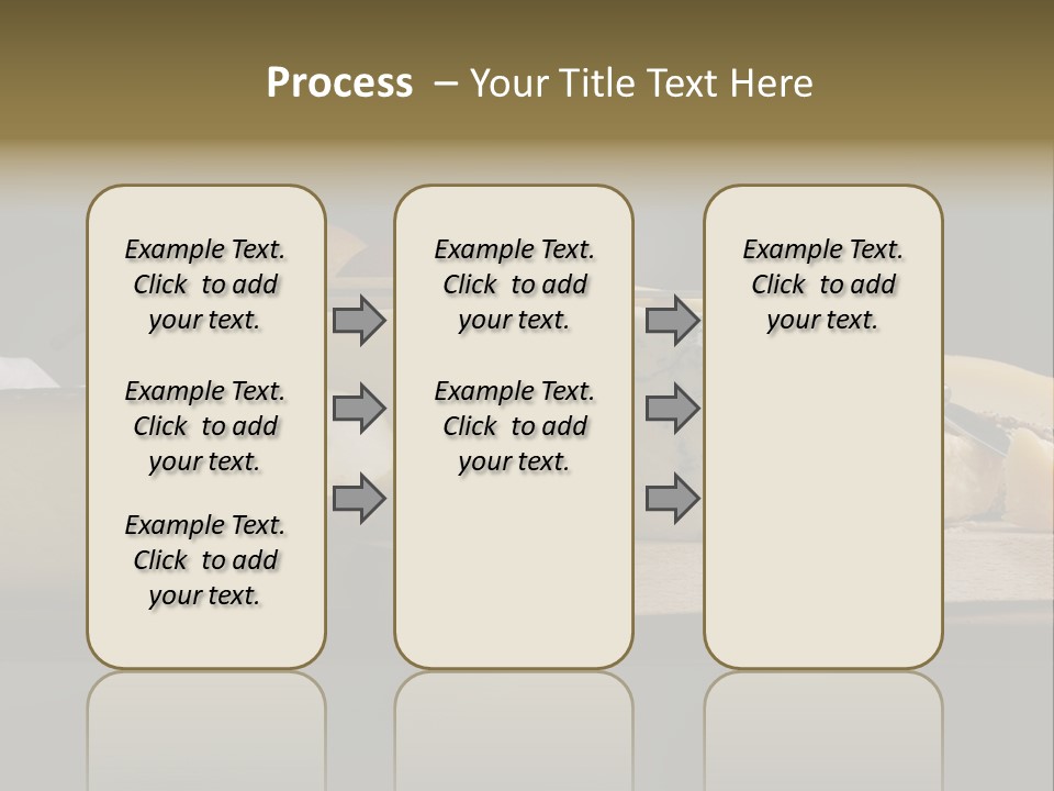 Mixed Dairy Gorgonzola PowerPoint Template