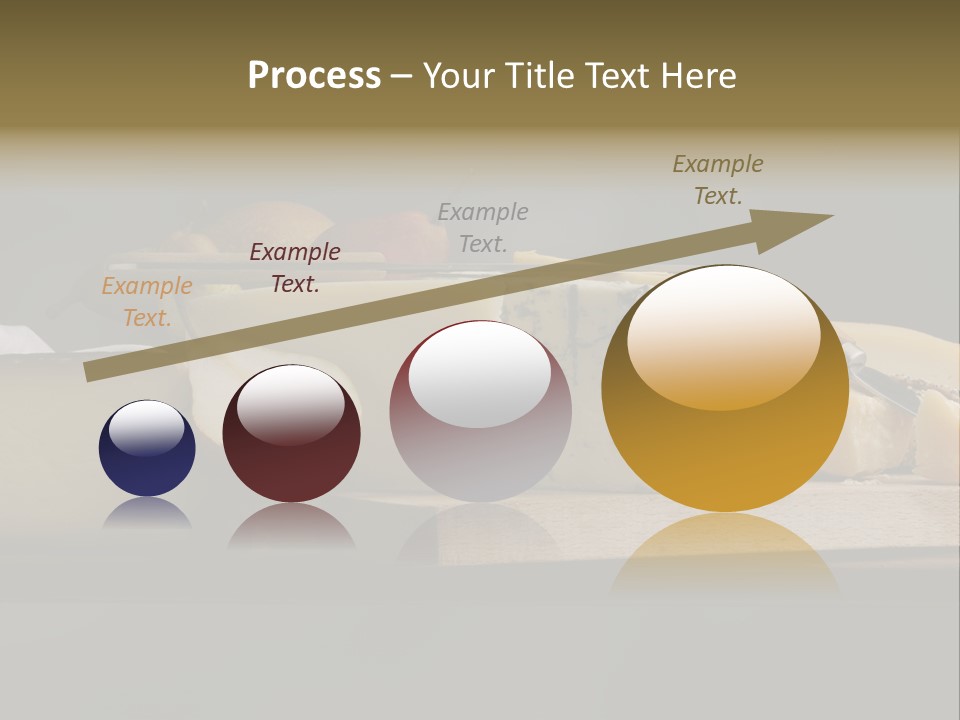 Mixed Dairy Gorgonzola PowerPoint Template