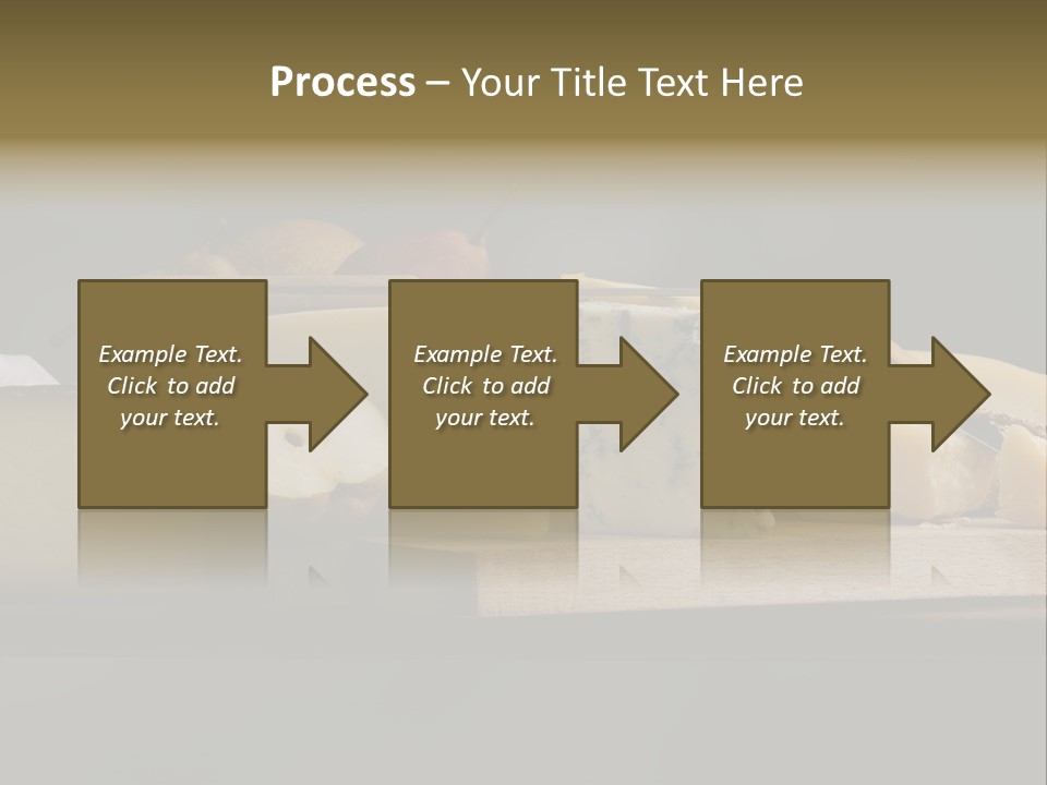 Mixed Dairy Gorgonzola PowerPoint Template