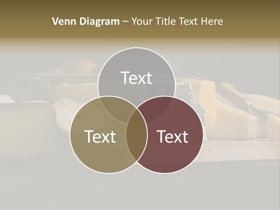 Mixed Dairy Gorgonzola PowerPoint Template