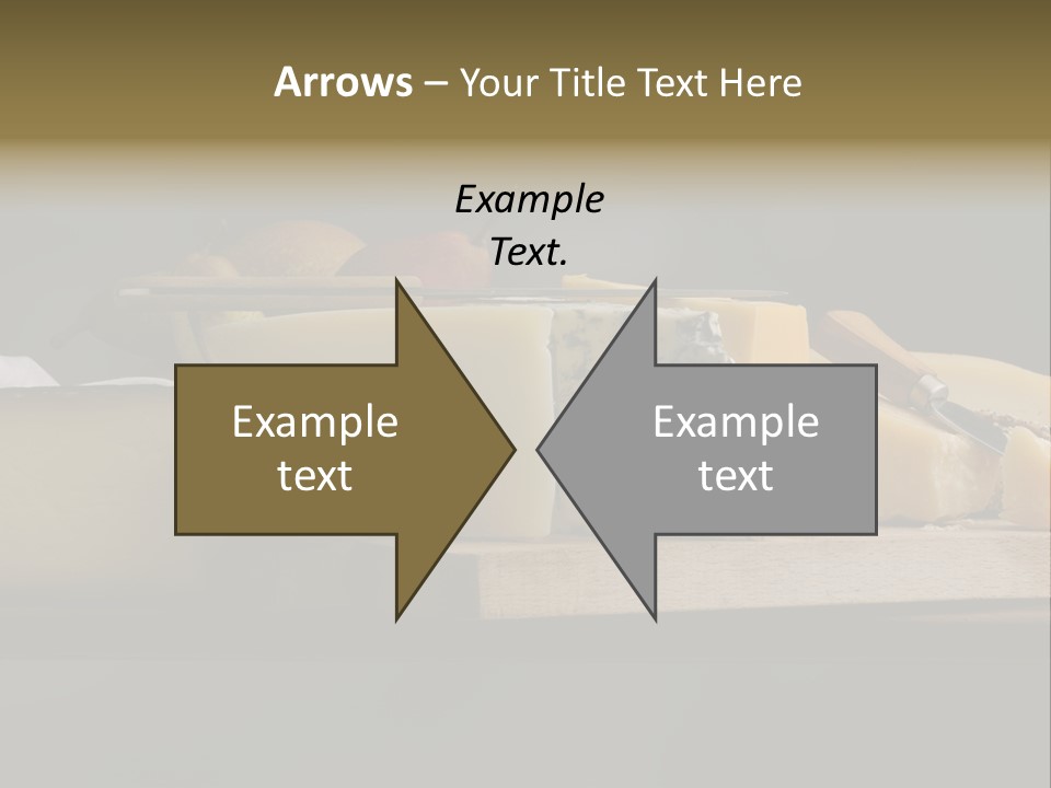 Mixed Dairy Gorgonzola PowerPoint Template