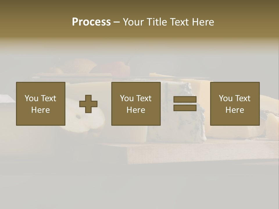 Mixed Dairy Gorgonzola PowerPoint Template