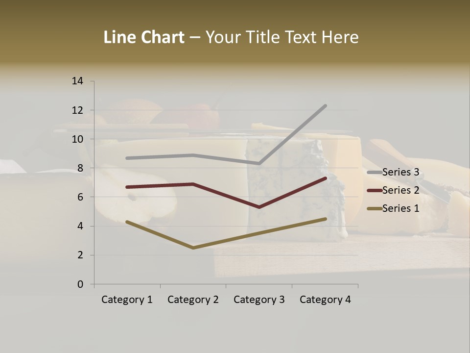 Mixed Dairy Gorgonzola PowerPoint Template