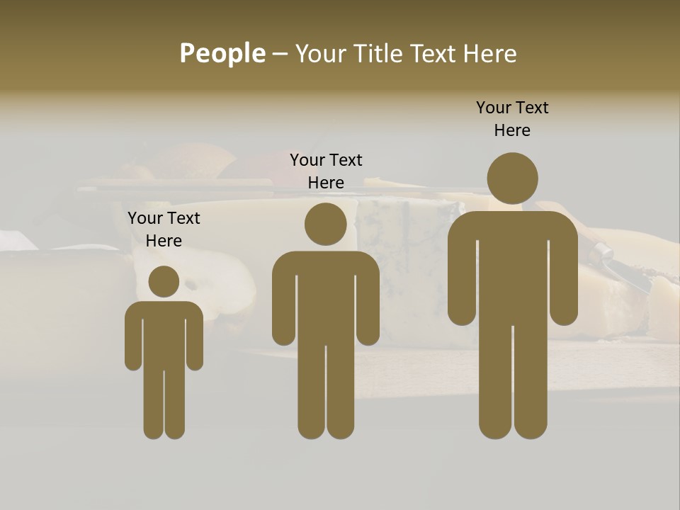 Mixed Dairy Gorgonzola PowerPoint Template