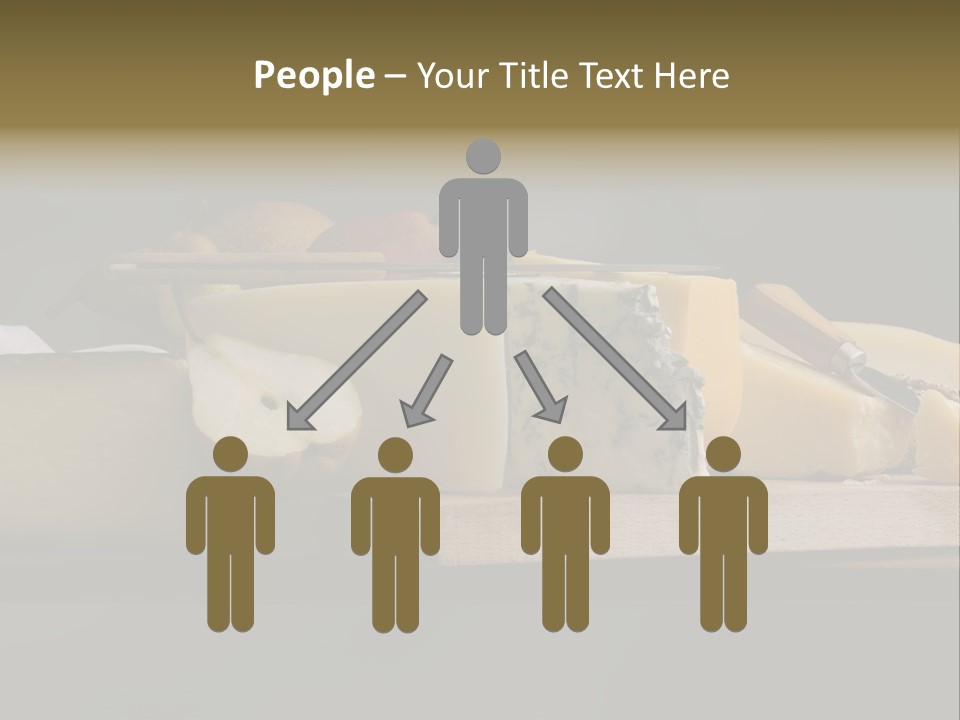 Mixed Dairy Gorgonzola PowerPoint Template